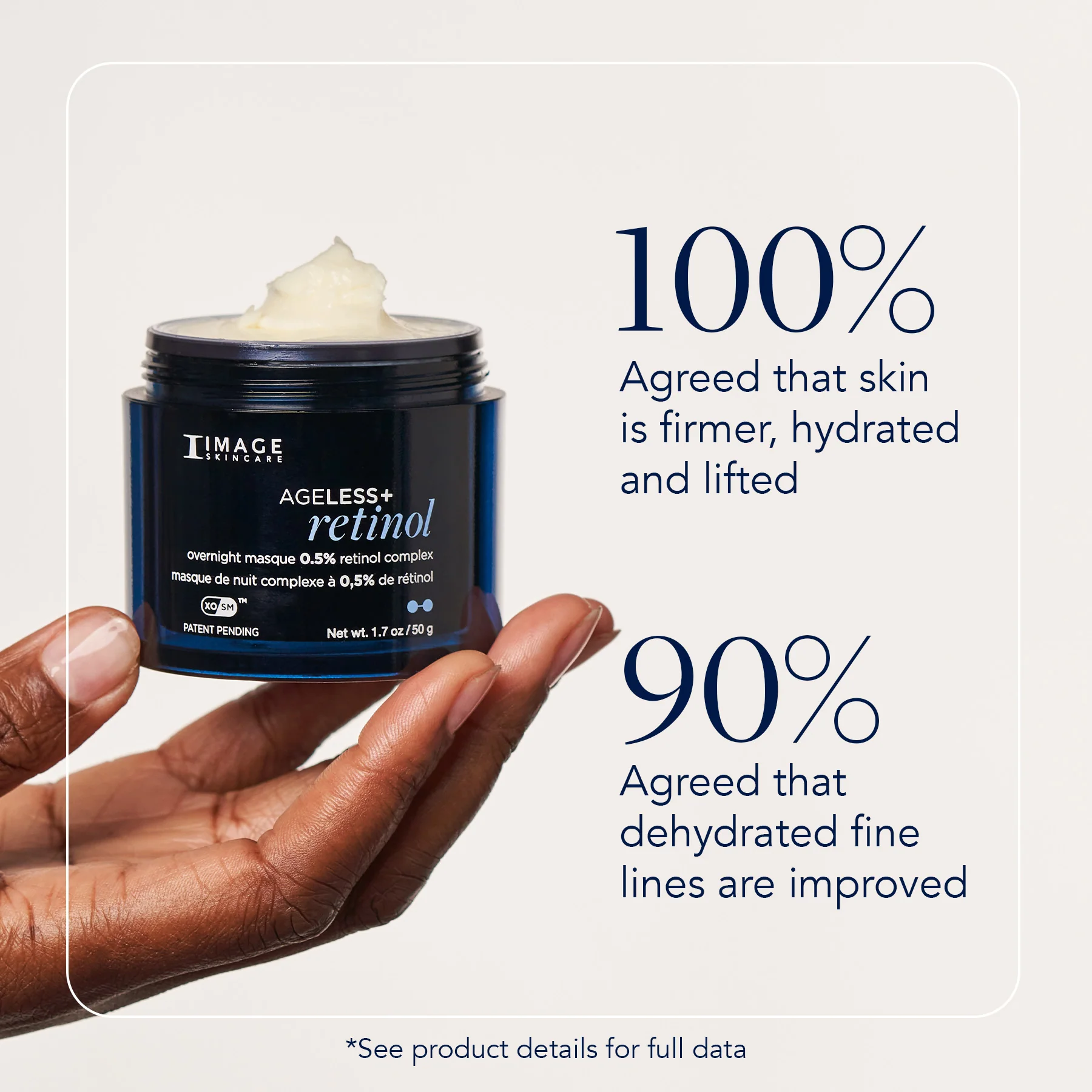 AGELESS+ retinol overnight masque 0.5% retinol complex 10 AGELESS+ retinol overnight masque 0.5% retinol complex