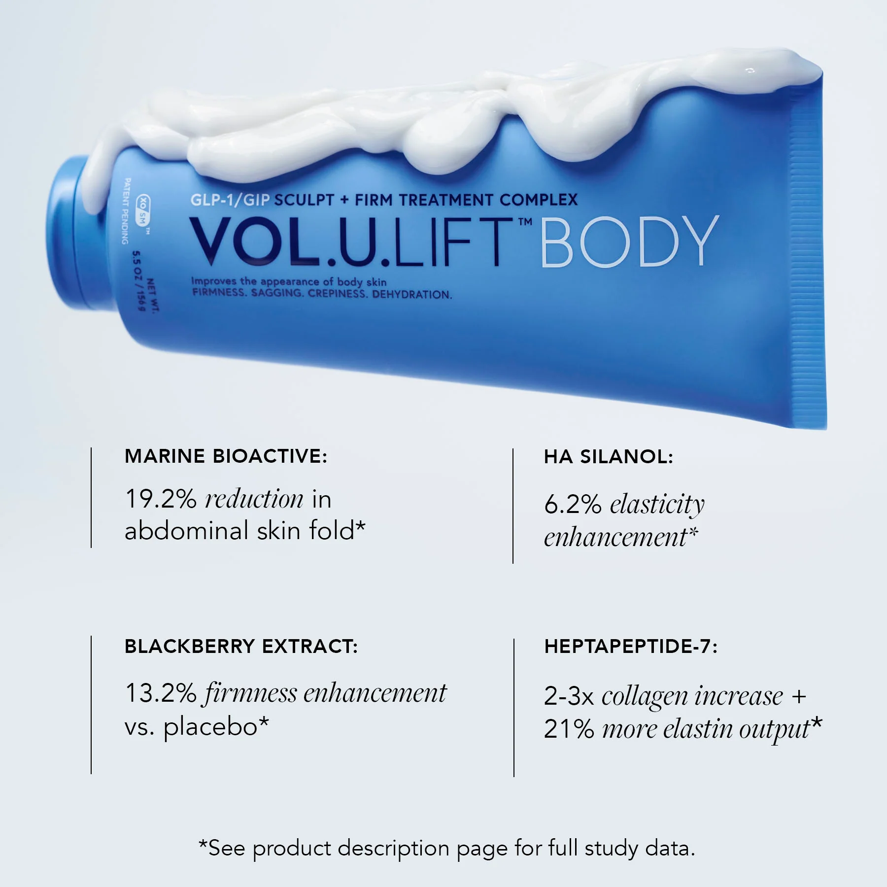 VOL.U.LIFT™ BODY GLP-1/GIP sculpt + firm treatment complex 4 VOL.U.LIFT™ BODY GLP-1/GIP sculpt + firm treatment complex