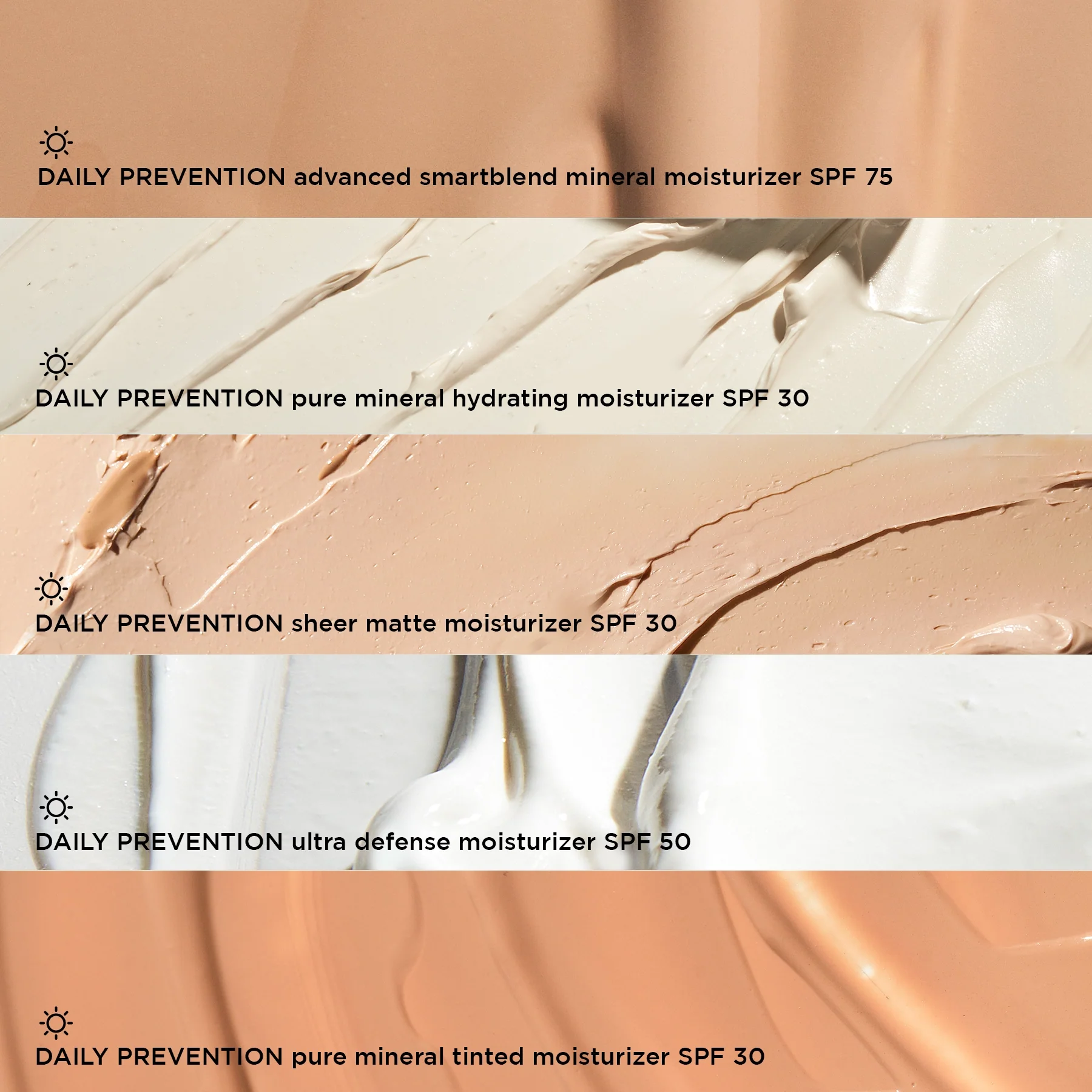 DAILY PREVENTION™ SPF sampler set 2 DAILY PREVENTION™ SPF sampler set